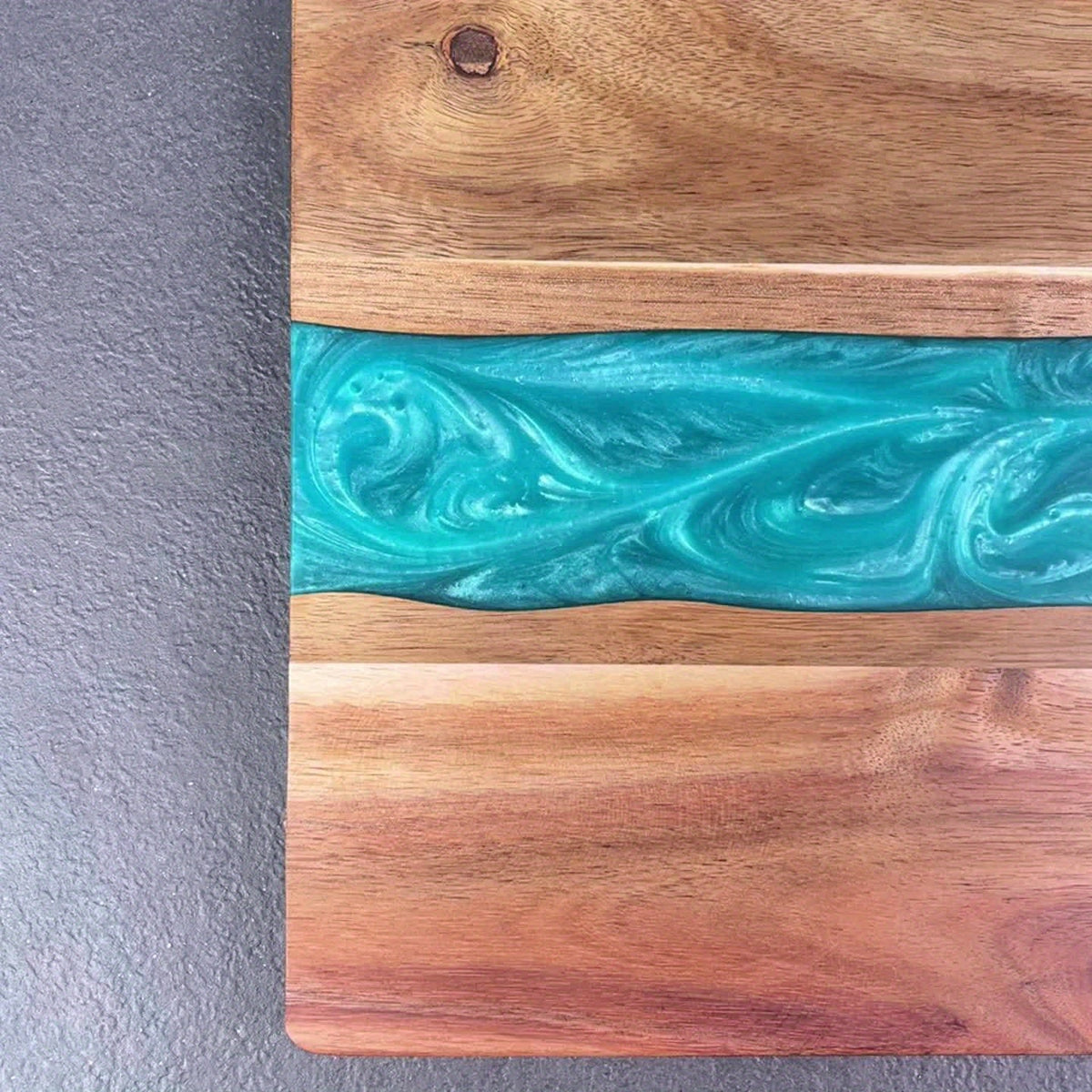 River Resin Charcuterie Board