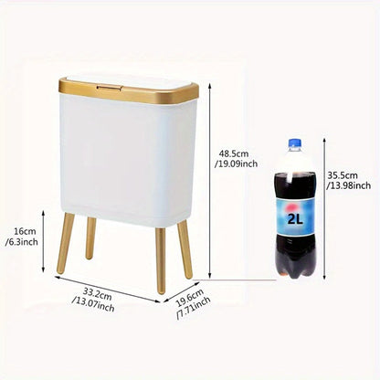 15L Odour Sealing Trash Can
