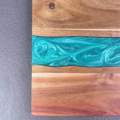 River Resin Charcuterie Board
