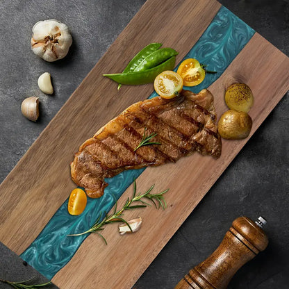 River Resin Charcuterie Board