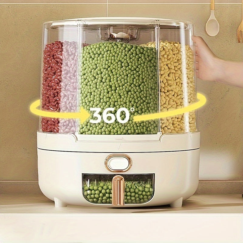 Rotating Airtight Grain Dispenser