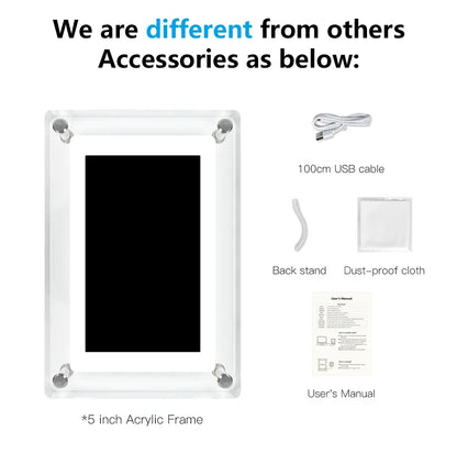 ClearFrame Acrylic Photo Frame