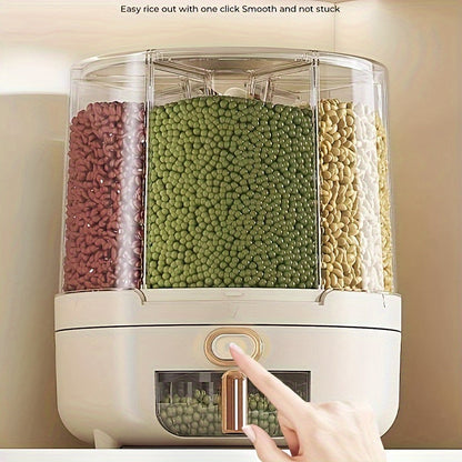 Rotating Airtight Grain Dispenser