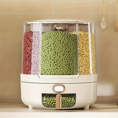 Rotating Airtight Grain Dispenser