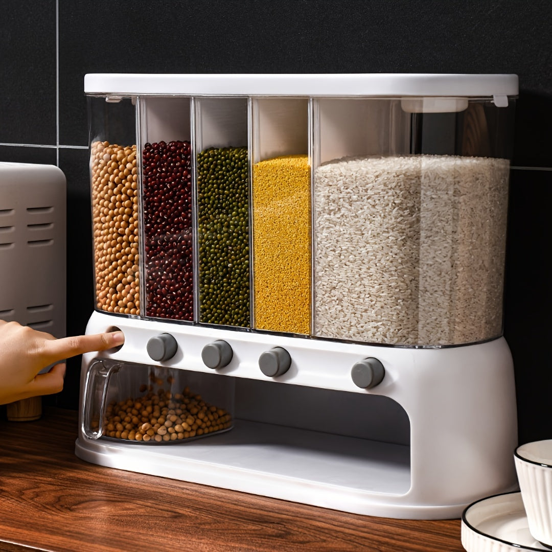 Multi Compartment Grain Container