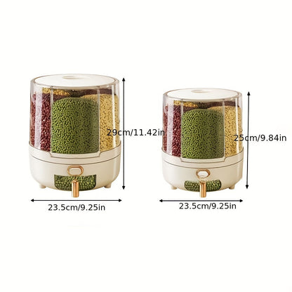 Rotating Airtight Grain Dispenser