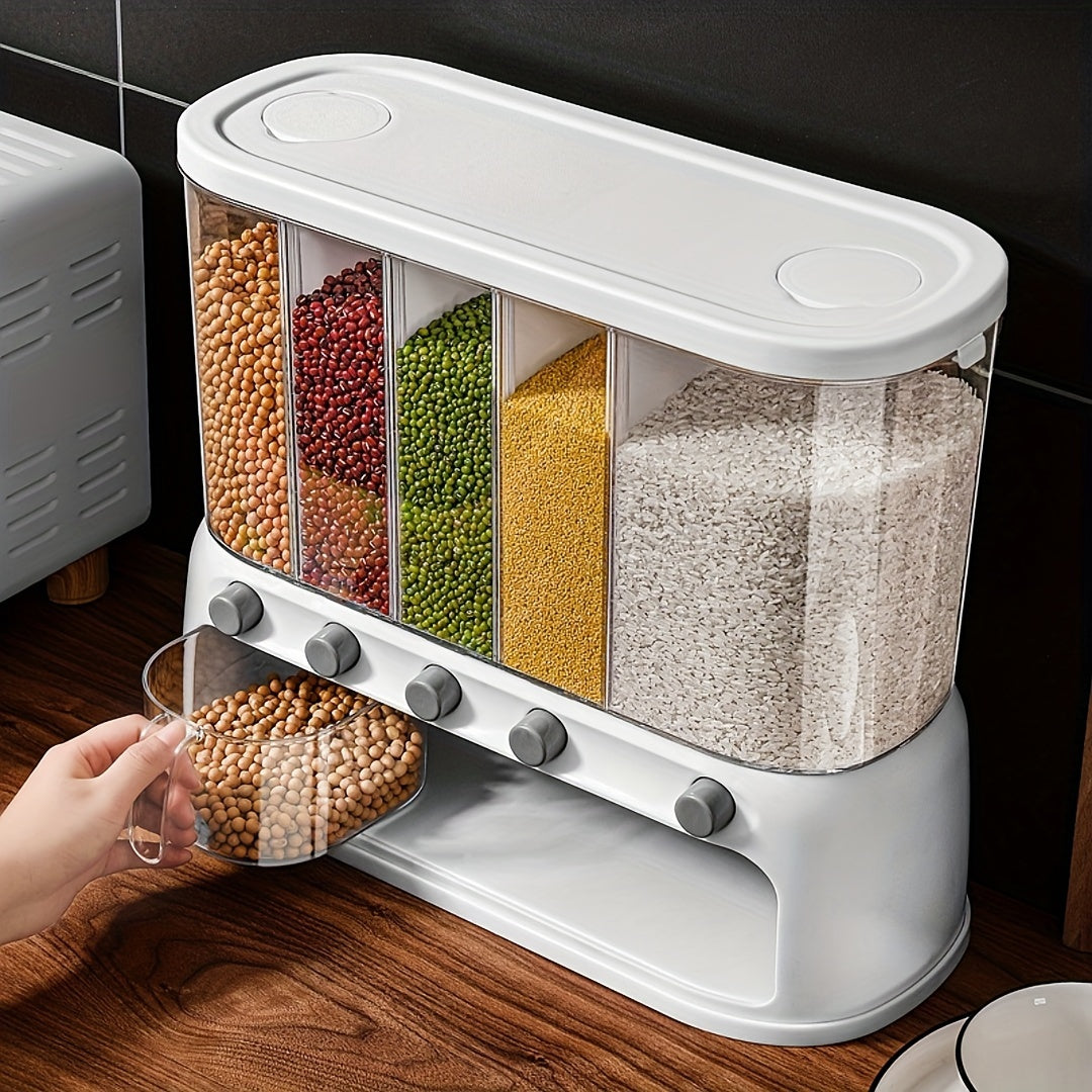 Multi Compartment Grain Container